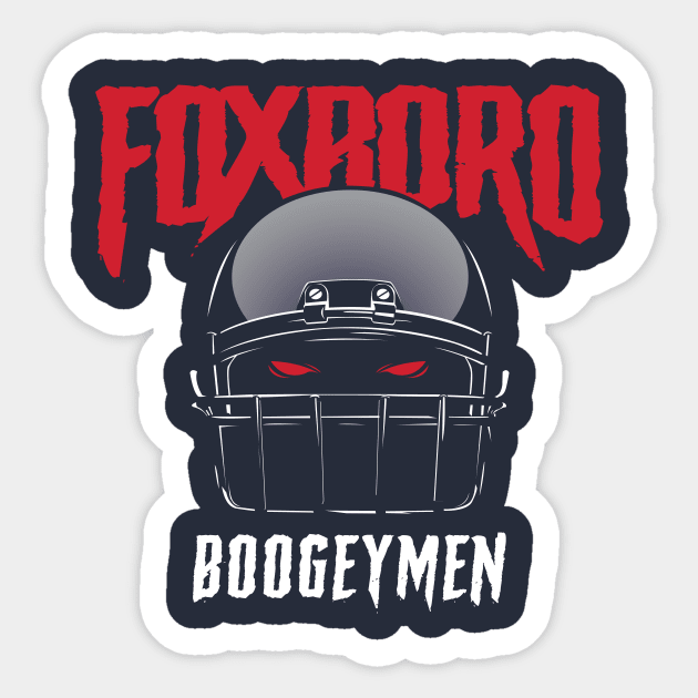 New England Patriots Boogymen Design Sticker by stayfrostybro